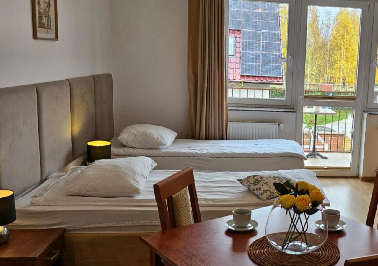 Letnia Willa Jacuzzi & Sauna Ujście-Darłowskie Buitenkant foto